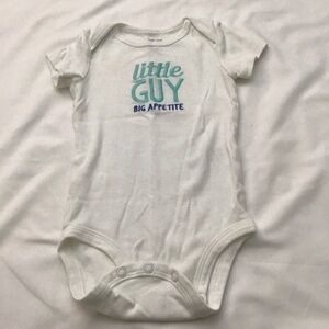 (Like New) Little Guy Big Appetite Onesie